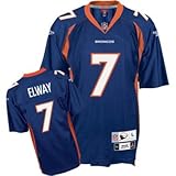 Reebok Denver Broncos John Elway Premier Throwback Navy Jersey XX Large