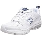 New Balance Women's WX608 Training Shoe,White / Blue,11 B