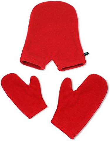 Smittens Mittens for Couples Medium/Large, Red, Limited Edition Cuff