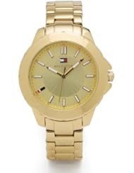 Tommy Hilfiger Womens 1781413 Analog Display Quartz Gold Watch