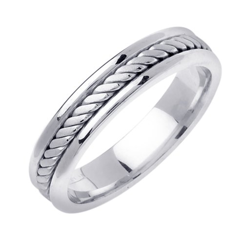 Beverly Diamonds White-gold 14K WEDDING BAND RING