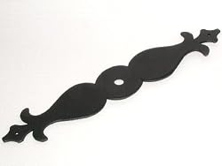 Top Knobs- Normandy Collection M704 Knob Backplate in Patine Black