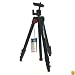 Manfrotto 725B Digi Tripod with Integrated Ball Head with Dove Tail Plate and Carrying Bag (Black)