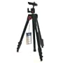 Manfrotto 725B Digi Tripod with Integrated Ball Head with Dove Tail Plate and Carrying Bag (Black)