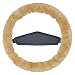 Classic Accessories 20222 Sheepskin Steering Wheel Cover, Beige