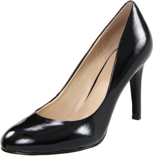 Nine West Women's Caress Pump,Black Synthetic,9 M US
