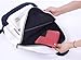 UQueen Fashion Creative Business Travel Multifunctional Shockproof Digital Storage Bag Charger Headset Data Cable Makeup Mobile-phone Case (Red)