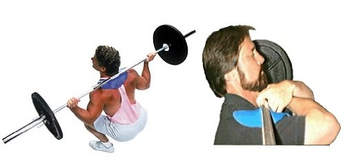 Manta Ray and Sting Ray Squat Pads, COMBINATION PACK Manta Ray and Sting Ray Squat Pads, COMBINATION PACK
