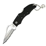 Spyderco Folder Knife With Black Handle/Plain/Serrated Edge Md: BY11SBK