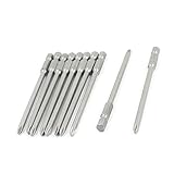 uxcell　PH2.0　100mm　金属ダブル　エンド　　見出し　ネジ回し　ビット 10個