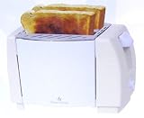 Cool touch 2 slice toaster in cream