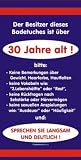 Badetuch Saunatuch Strandtuch Geburtstag 30 Jahre alt !