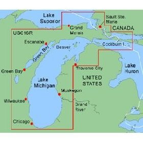 XUS016R Lake Michigan, Micro SD Card