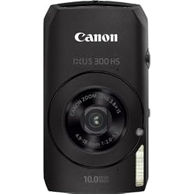 Canon - IXUS 300 HS - Appareil photo num�rique - 10 Mpix - Noir