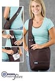 McKenzie Kids Messenger Bag Brown/Aqua
