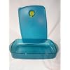 Tupperware Vent N Serve Large Shallow 6 cups Blue