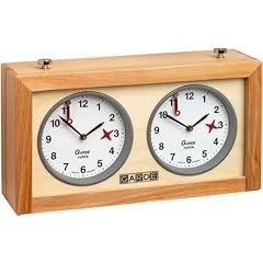 Schachuhr Garde mechanisch Holz, 1St.
