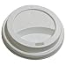 IFN Green 30-1112W PLA Hot Cup Lid, 10 - 20 oz Capacity, 3.6" Length x 3.6" Width x 1" Height, White (Case of 1000)