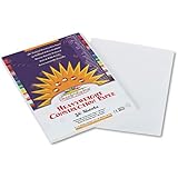 SunWorks&reg; SunWorks Construction Paper, Heavyweight, 9 x 12, White, 50 Sheets