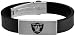Oakland Raiders Rubber Fashion Bracelet