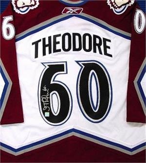 Buy Jose Theodore autographed Hockey Jersey (Colorado Avalanche) by No manufacturer