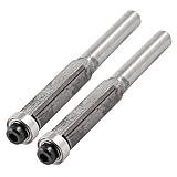 uxcell ルータービット　フラッシュトリムビット　フラッシュトリムルーターカッタービット　ストレートシャンク　2個いり