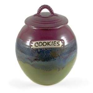 Clay Cookie Jar by