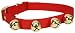 Premier Jingle Bell Dog Collar, Large, Red