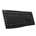 Logitech Wireless Keyboard K270 Clavier AZERTY sans fil Unifying Etanche Noir