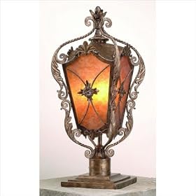 Neopolitan Three Light Post Lantern Set in Neopolitan by Corbett Lighting