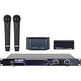 VocoPro IR-9000 Infrared Dual Rechargeable Wireless Microphone System