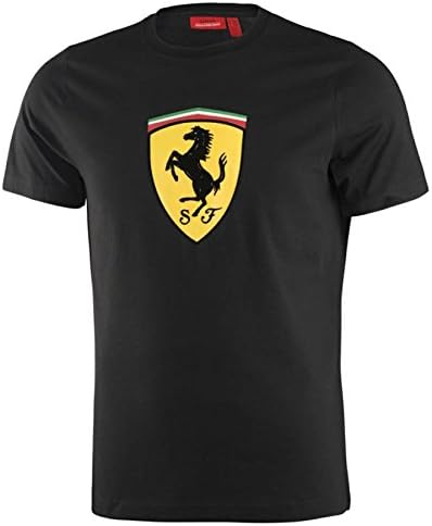 Ferrari Black Kimi Raikkonen #7 Logo Tee Shirt