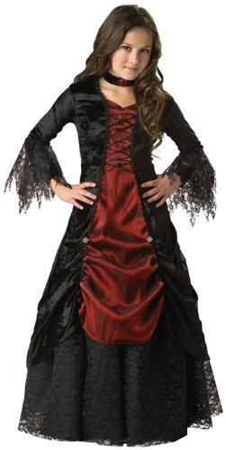 Gothic Vampira Child Size 6 He Costume