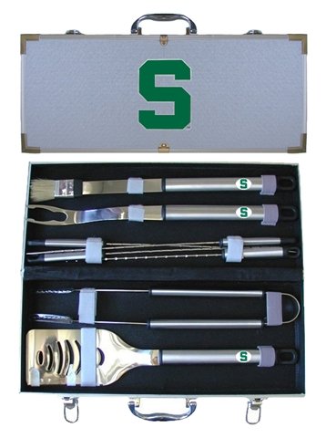 Bergamot CBQ291FPE BBQ Set with Case 8-pc.