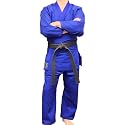 Judo / Jiu-Jitsu / Aikido Gi Blue Shock Wave Uniform (Single Weave)