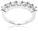 14k White or Yellow Gold 7-Stone Diamond Ring (1 cttw, H Color, SI2 Clarity)