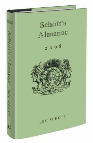  : Schott's Almanac 2008