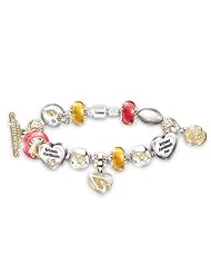 NFL Arizona Cardinals Charm Bracelet: Go Cardinals! #1 Fan by The Bradford Exchange