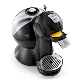 Krups Nescafe Dolce Gusto KP210040 Coffee Machine, Black, 15 Bar Pressure Pump