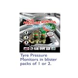 Tyre Pressure Monitor - Pack of Two 38 psi