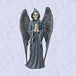 Grim reaper statue dark angel of death sculpture new