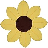 Lazybaby Baby Bath Mat Lotus Flower Play Mat Yellow