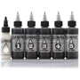 Element Tattoo Gray Wash Set includes 6 Bottles of Professional Ink