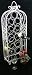 Free standing 20 bottle metal wine rack