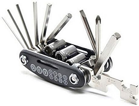 Fzctech 16 in 1 Multi-Function Bike Bicycle Mechanic Repair Tool Kit