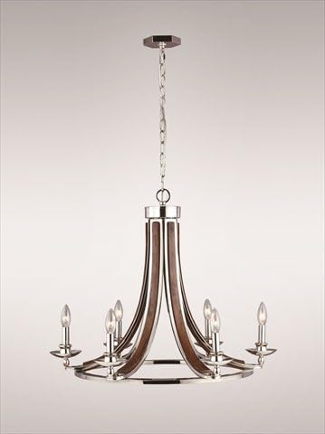 ZEEV CD10074-6-PN-PW Solstice Ceiling Pendant Lighting