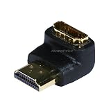 Monoprice HDMI Male/Female Port Saver - 90 degree ~ Monoprice
