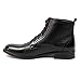 Ferro Black Cap to Lace up Men's Dress Ankle Boot Modern 806013