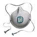 Moldex 507-2730AN100 Handystrap N100 Particulate Respirators, Non-Oil Based, Medium/Large, White