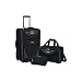 Travelers Club Luggage Skyview 3-Piece Exp. Rolling Carry-On Set